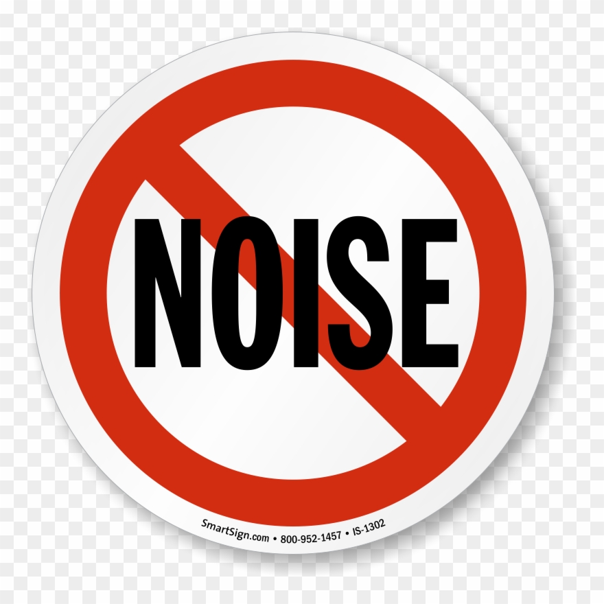 Noise Clipart Sound Symbol - Noise Quiet - Png Download