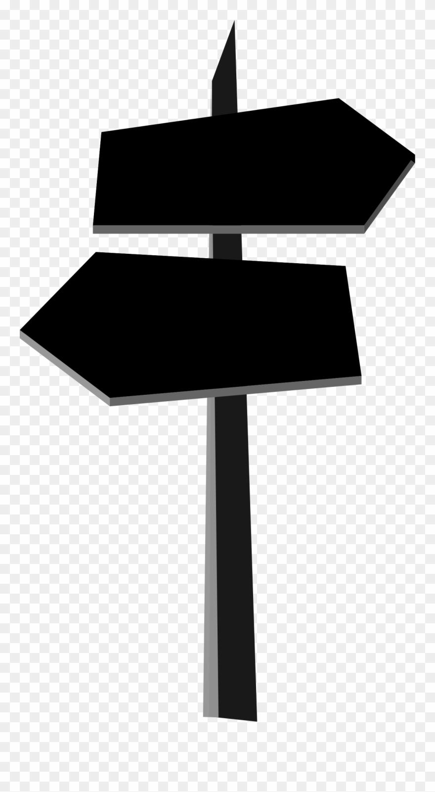 Big Image - Signpost Clipart - Png Download