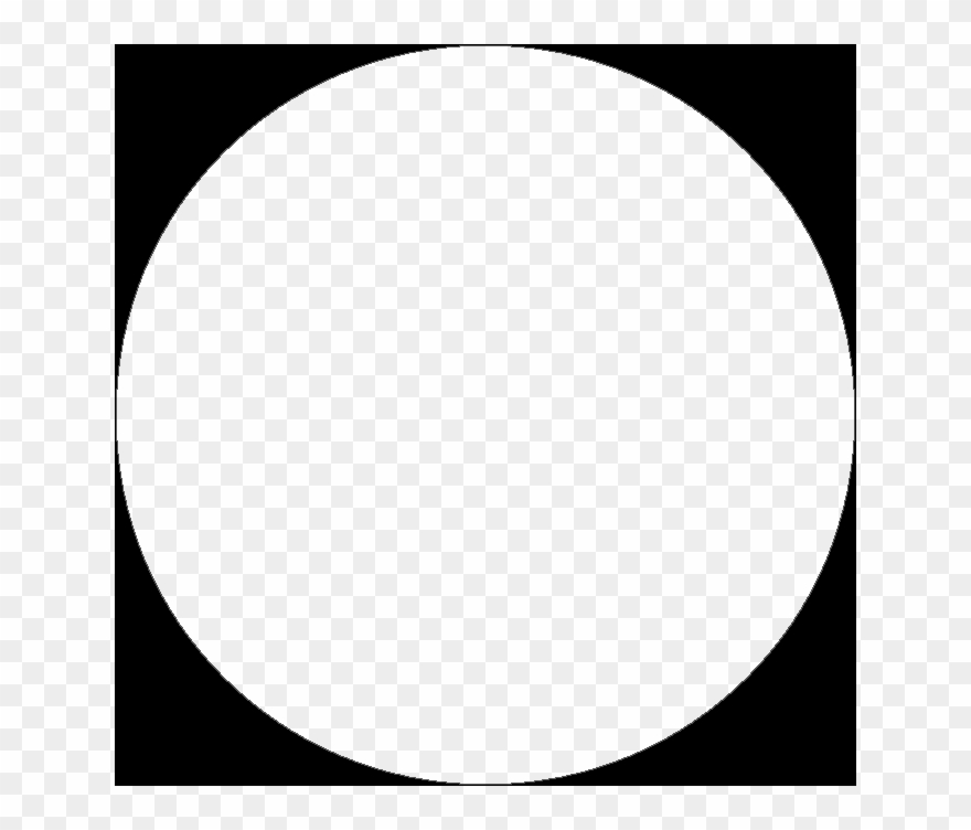 Post - Blank White Circle Png Clipart
