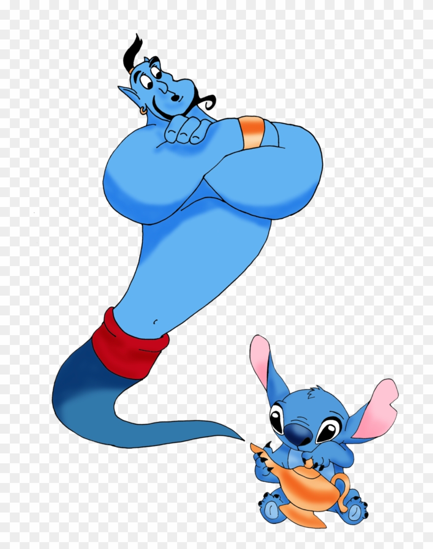 Genie - Stitch Genie Clipart