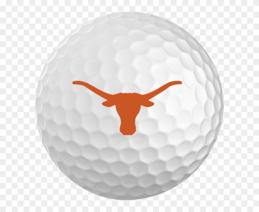 Texas Longhorns Titleist Prov1 Refinished Ncaa Golf - Texas Longhorns Clipart