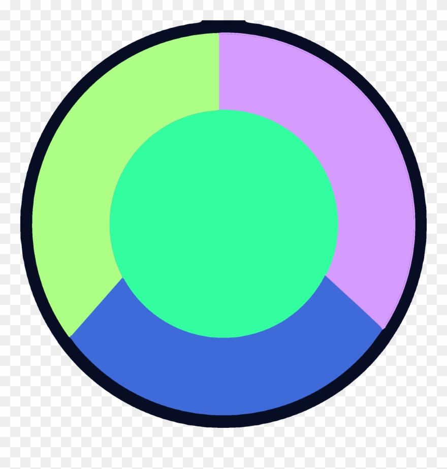 Gemstone Clipart Six - Steven Universe Fluorite Gem - Png Download