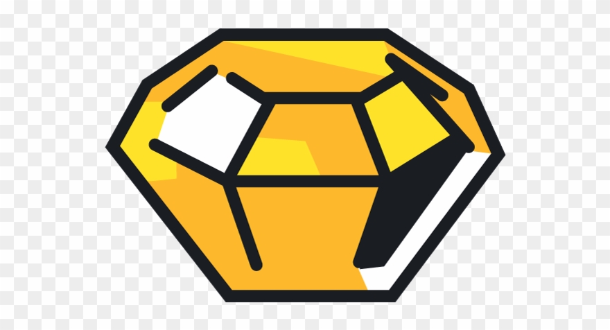 Crash 1 Yellow Gem Clipart