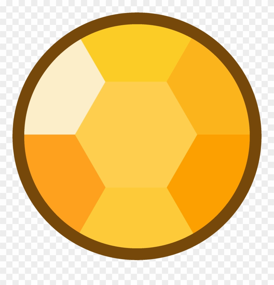 Yellow Clipart Eyeball - Steven Universe Citrine Gem - Png Download