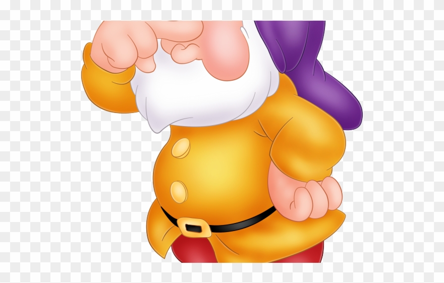 Snow White And The Seven Dwarfs Clipart Grumpy - Dopey Grumpy Seven Dwarfs - Png Download