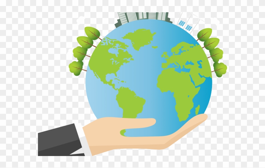 Environmental Clipart Transparent - World Map - Png Download