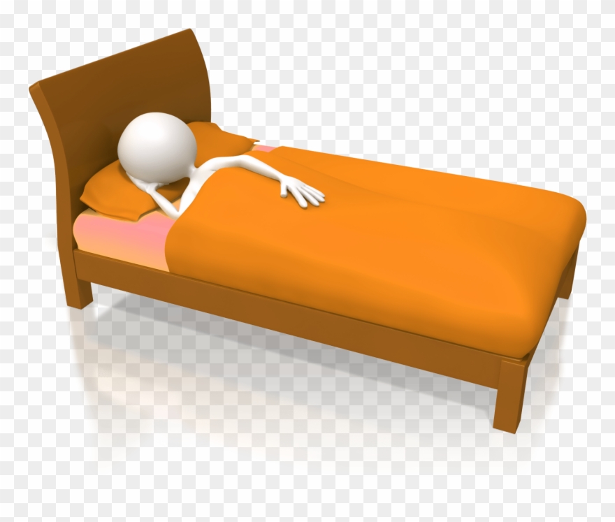 Free Stick Figure Sleeping Download Free Clip Art Free - Couch 3d Stick Figure - Png Download