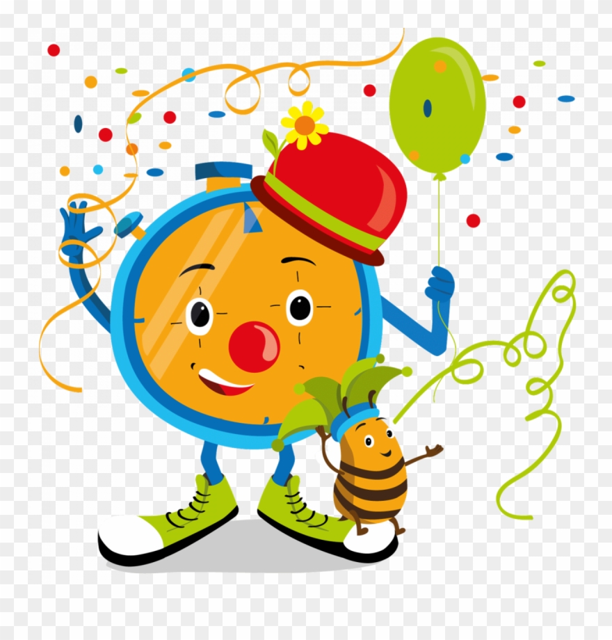 Stoppi Und Sabiene Feiern Nicht Nur Fasching, Sondern - Cartoon Clipart