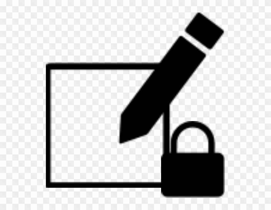 Ilf Edit Lock Clipart