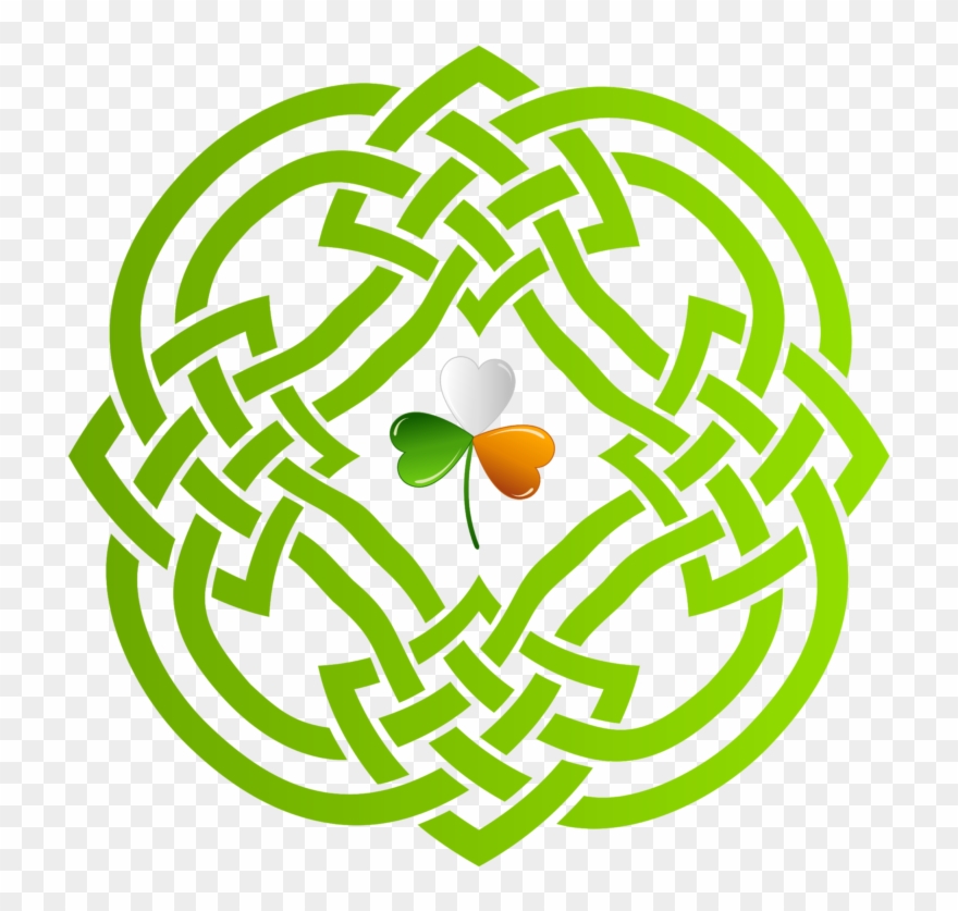 Celtic Shamrock Transparent Clipart