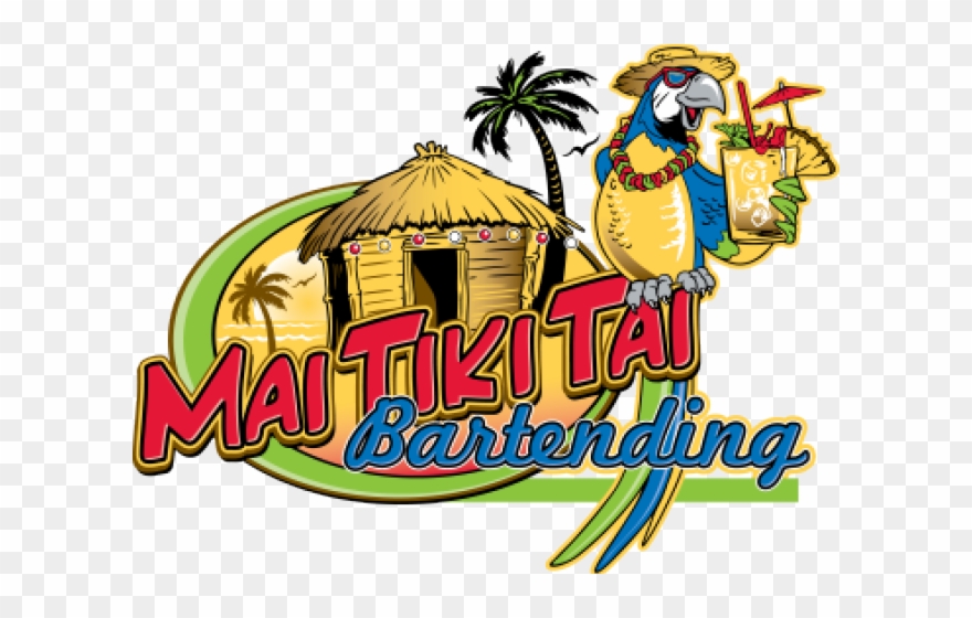 Tiki Bar Shirt Design Clipart