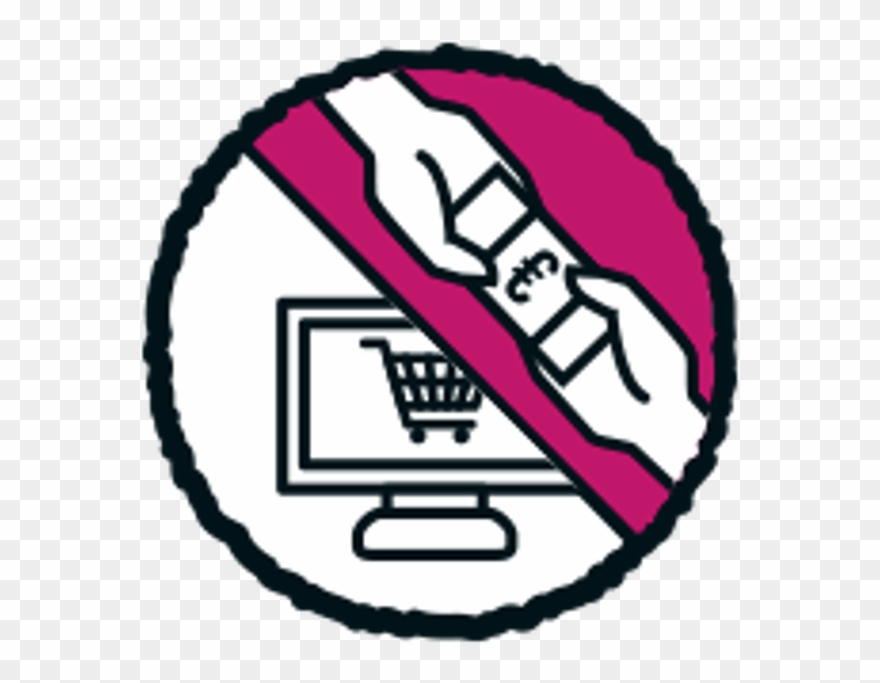 Bestellen Und Im Markt Bezahlen - Emblem Clipart