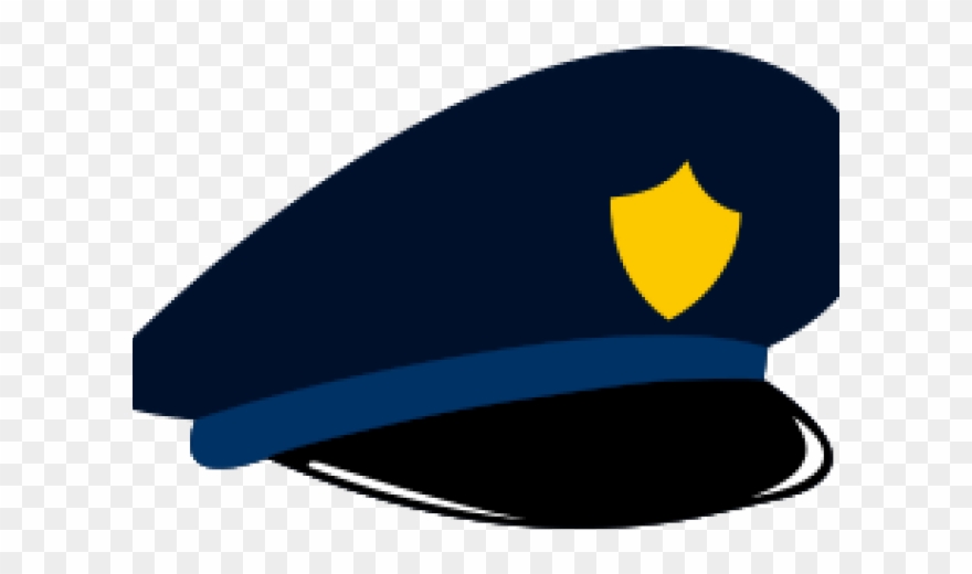 Cop Clipart Police Power - Transparent Cartoon Police Hat - Png Download