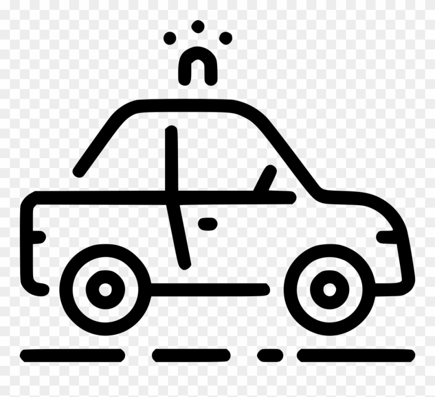 Police Car Svg Png Icon Free Download - Sustainable Transport Icon Clipart