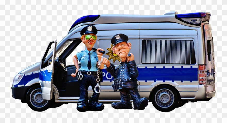 Police, Police Officers, Police Check, Funny, Model - Kiedy Wracasz Po L4 Do Pracy Clipart