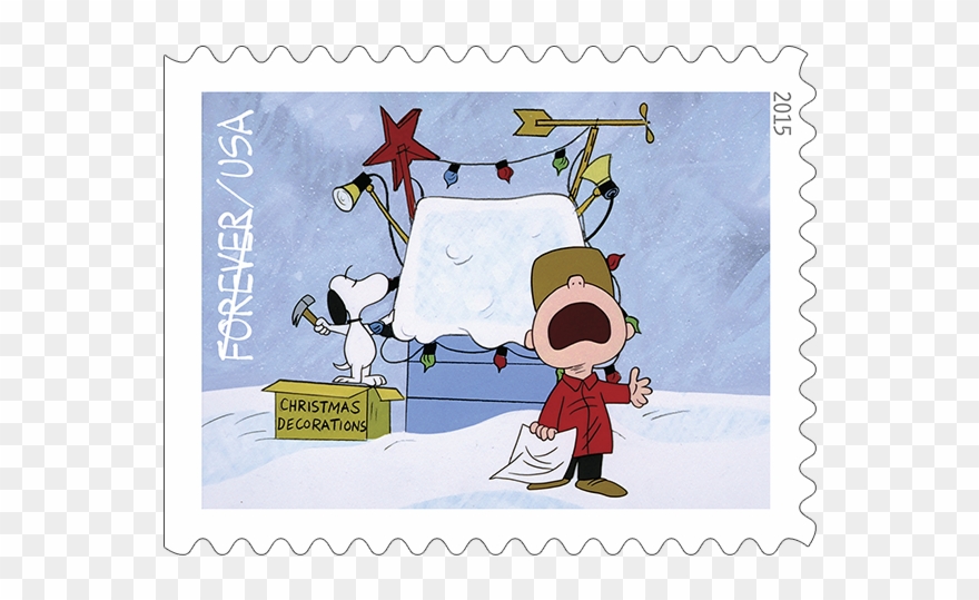 "a Charlie Brown Christmas" Stamps - Charlie Brown Christmas Clipart