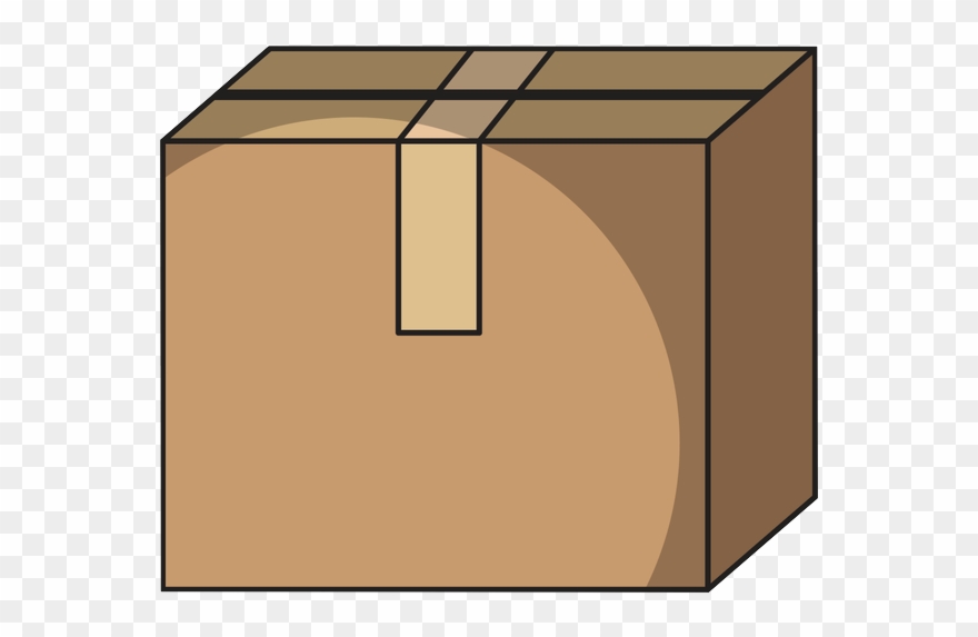 Cardboard Box - Lumber Clipart