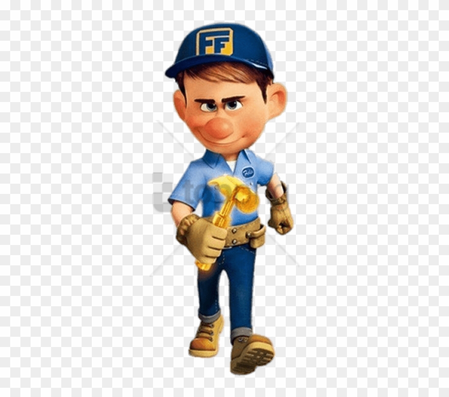 Free Png Download Wreck It Ralph Fix It Felix Clipart - Felix Ralph Transparent Png