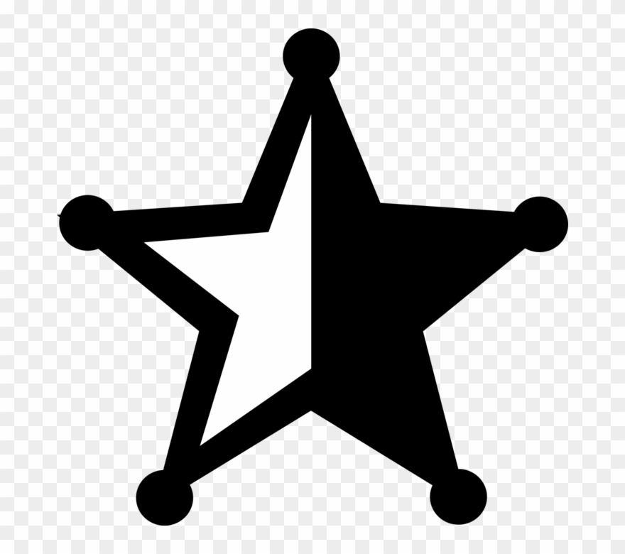 Sheriff Badge Clip Art - Clip Art - Png Download