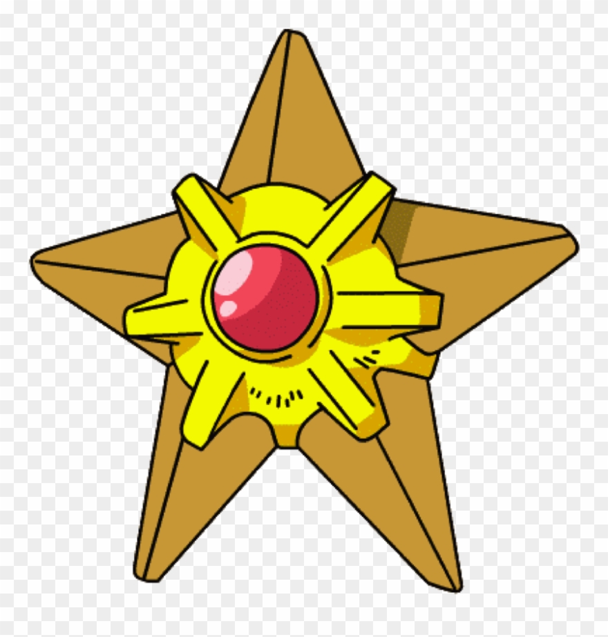 Clipart Star Sherrif - Pokemon Staryu - Png Download
