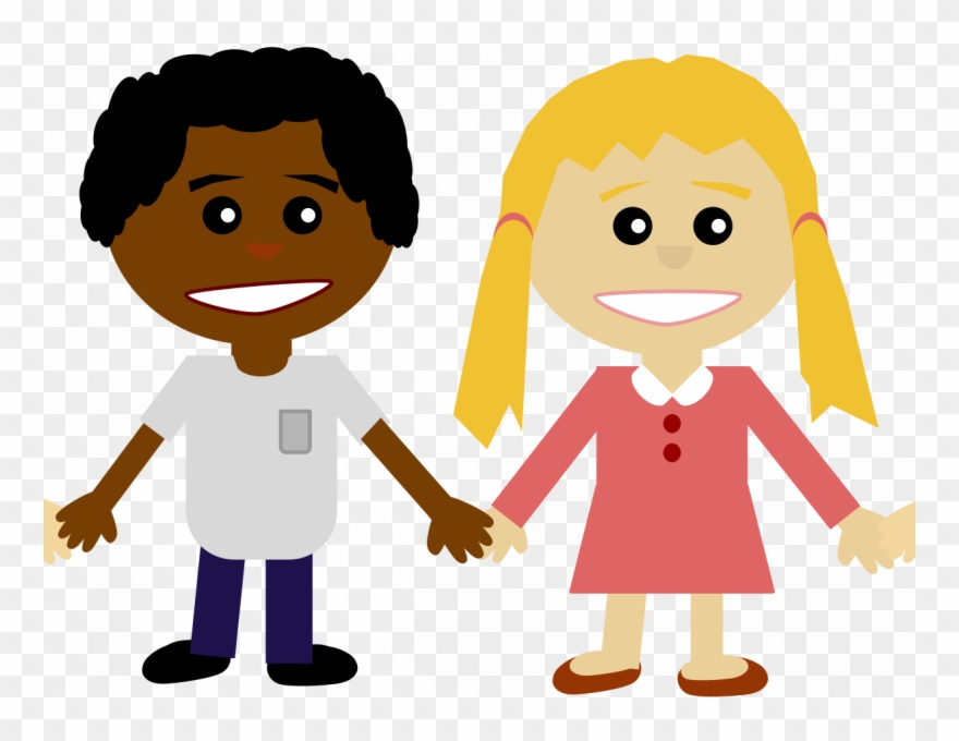 Download Clip Art People - Children Holding Hands Clipart - Png Download