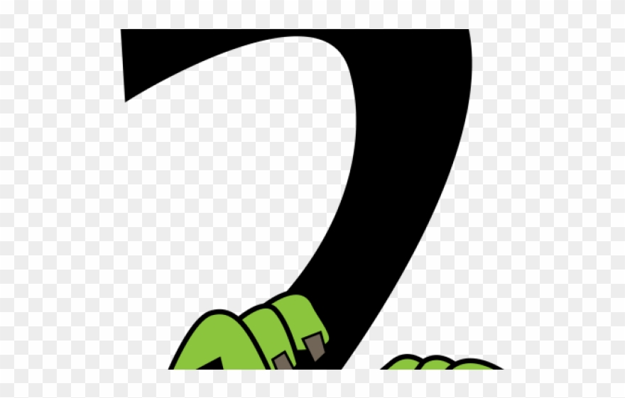 Spooky Clipart Symbol - Spooky Numbers Clipart - Png Download
