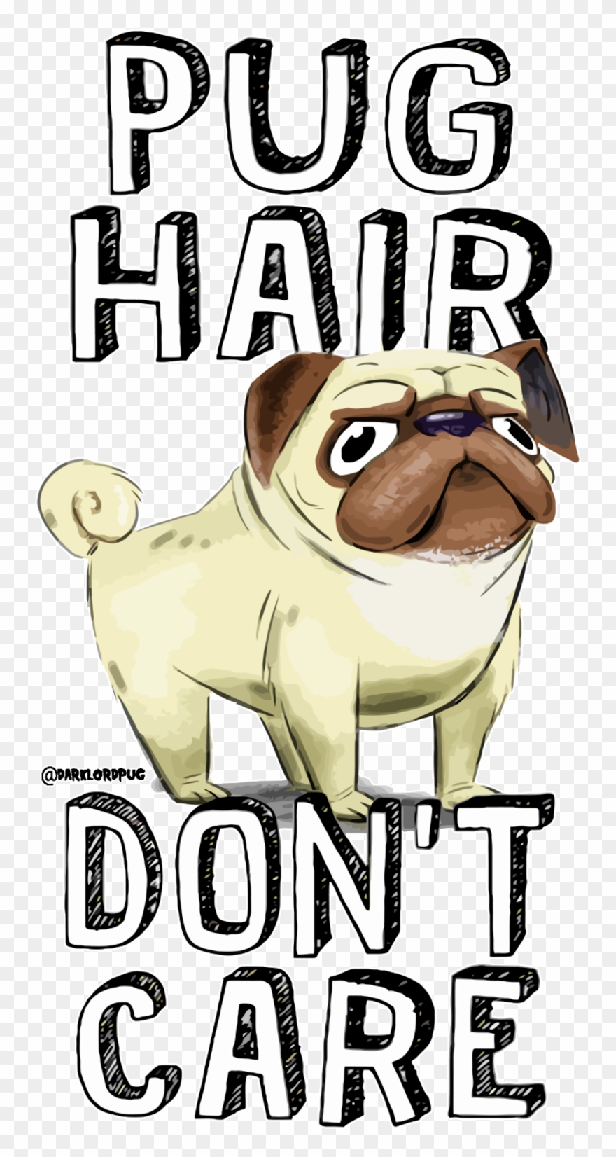 Dark Lord Pug - Pug Clipart
