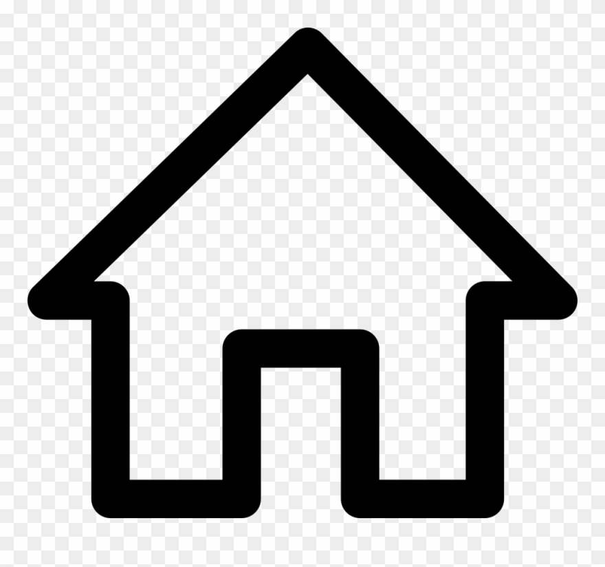 980 X 874 7 - Web Page Home Icon Clipart