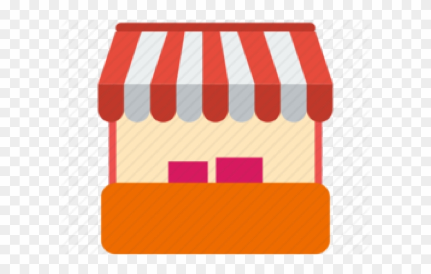 Market Clipart Vegetable Market - Carmine - Png Download