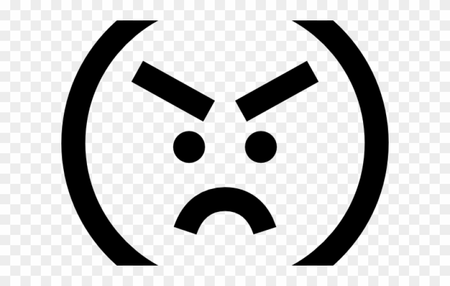 Feelings Clipart Black And White - Emoji Feelings Clipart Black And White - Png Download