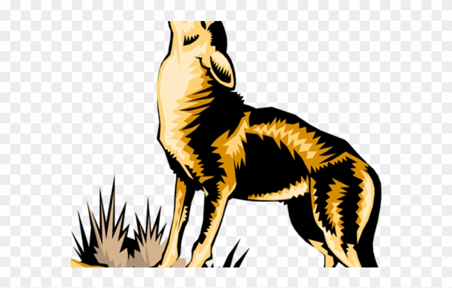 Coyote Clipart Jackal - Coyote Clip Art - Png Download