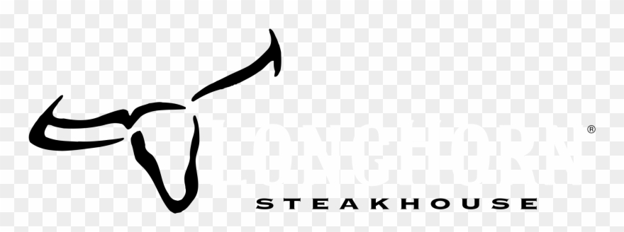 Longhorn Steakhouse Logo Black And White - Longhorn Steakhouse Logo Png Clipart