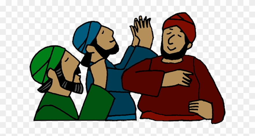 Clip Art Adapted By Www - Cartoon Praying People Png Transparent Png