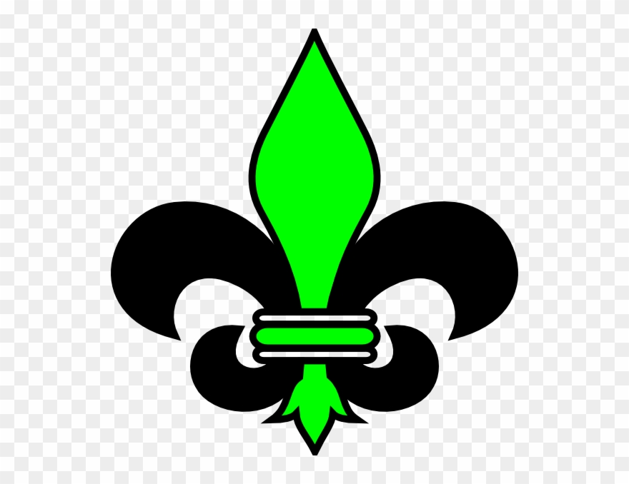 Silver Fleur De Lis Clip Art - Png Download