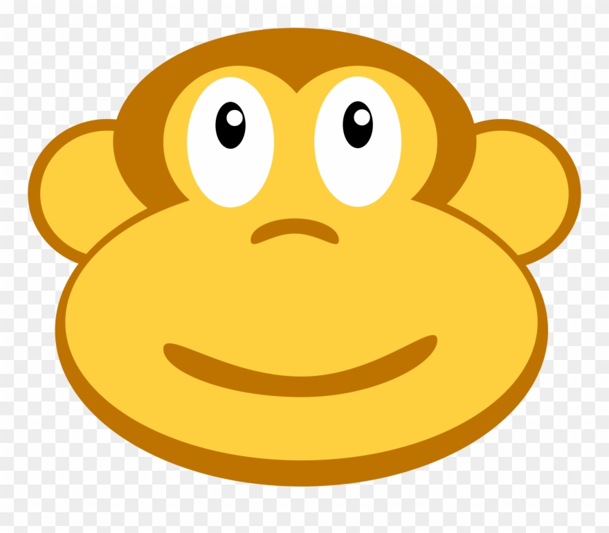 Monkeys Clipart Computer - Cartoon - Png Download