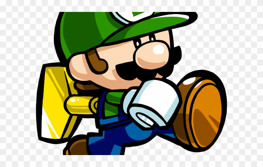 Luigi Clipart Mini - Mario Vs Donkey Kong Luigi - Png Download