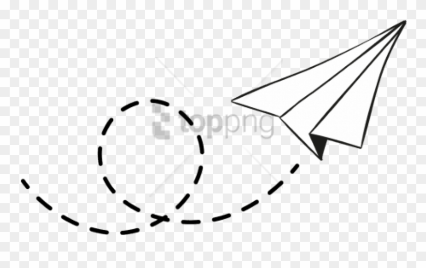 Free Png Paper Airplane Transparent Background Png - Illustration Clipart