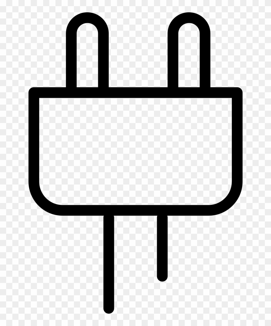 Svg Png Icon Free Download Onlinewebfonts Com - Outline Of A Plug Clipart