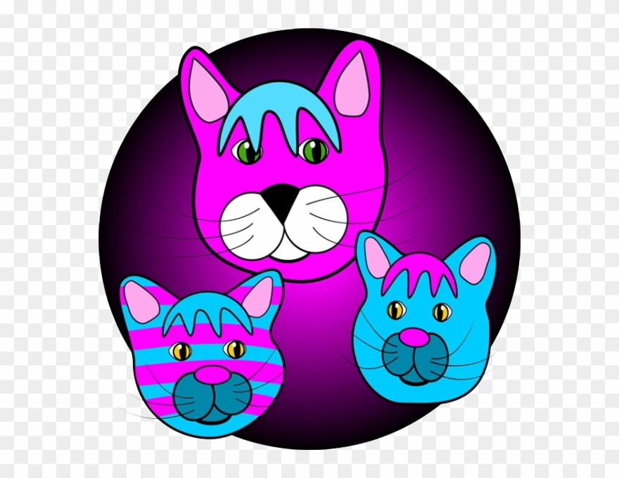 Russian Blue Kitten Cartoon Clip Art Cat - Cartoon - Png Download