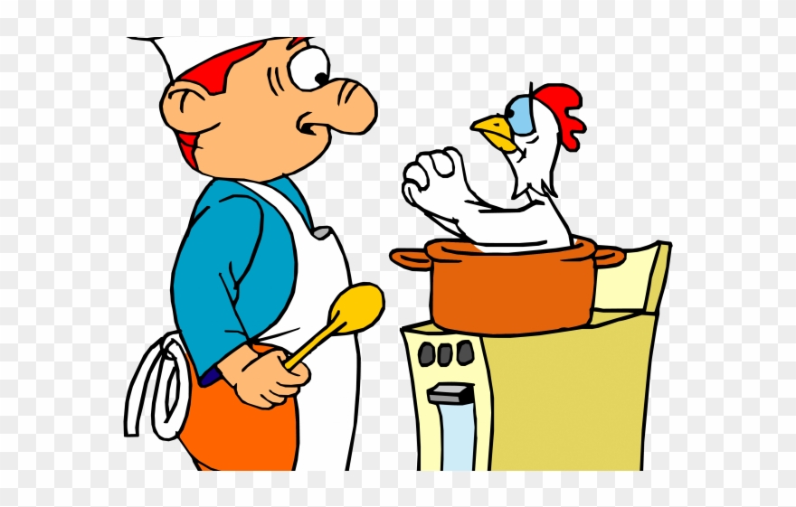 Barbecue Clipart Bbq Apron - Funny Cooking Clipart - Png Download