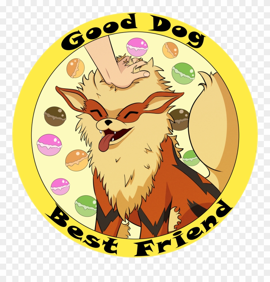 Good Dog Best Friend Arcanine Png Arcanine Transparent Clipart