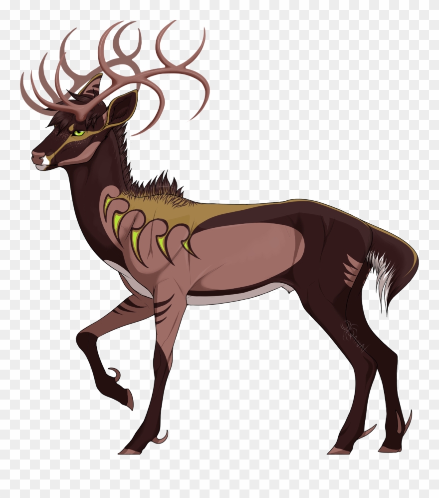 Fall Into Your Sunlight - Reindeer Clipart