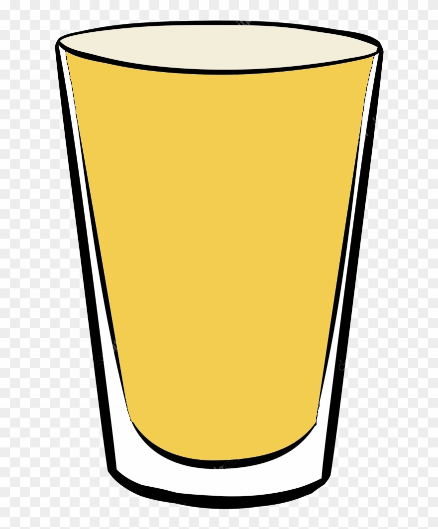 Double Ipa - Water Glass Clipart Black And White - Png Download