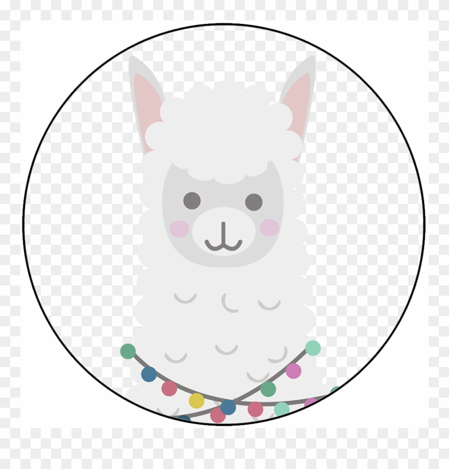 Llama - Cartoon Clipart