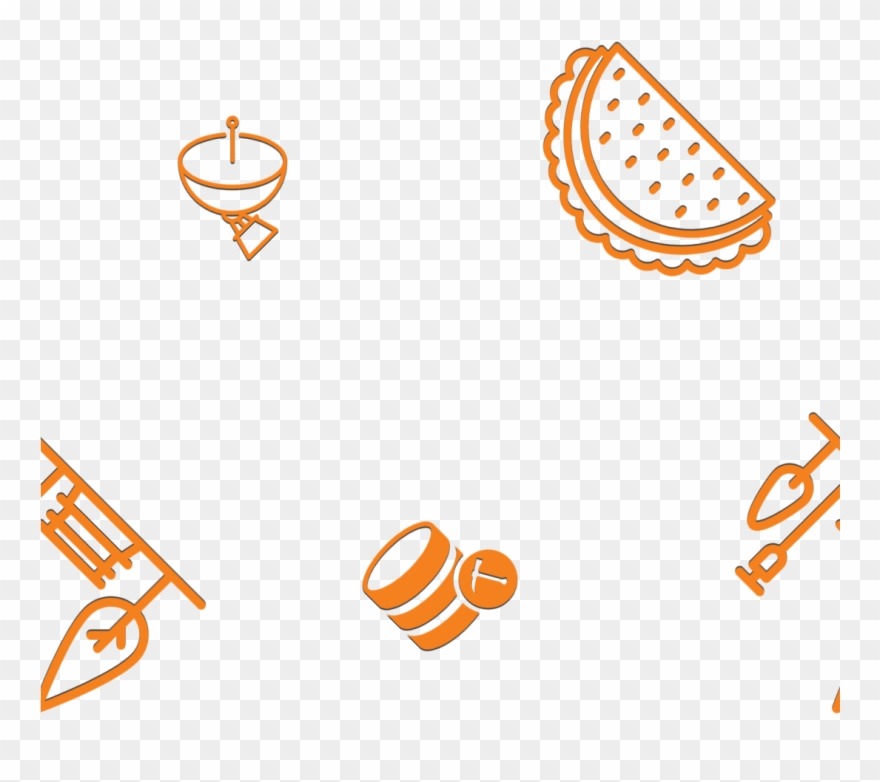 Text, Orange, Font, Line, Clip, Art, - Png Download