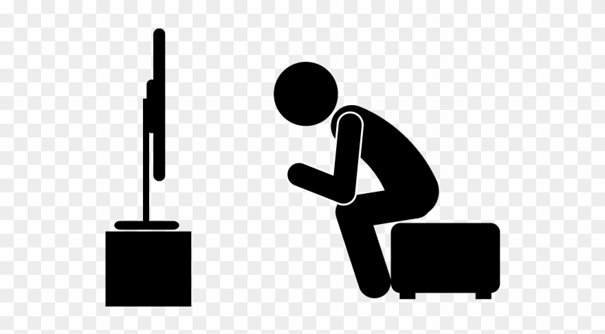 大好きなテレビ番組 - テレビ を 見る イラスト Clipart