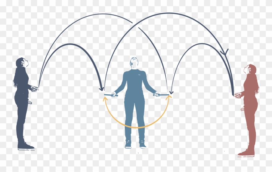 Juggling Reseaprch - Silhouette Clipart