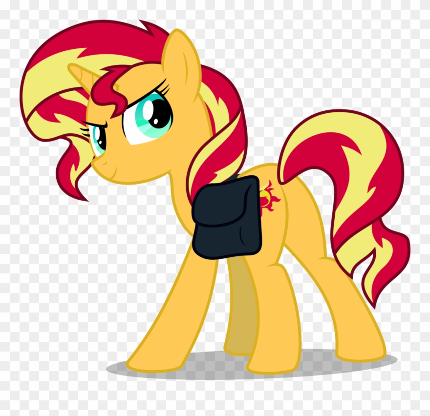 Sunset Shimmer By Chainchomp2 - Sunset Shimmer Pony Form Clipart
