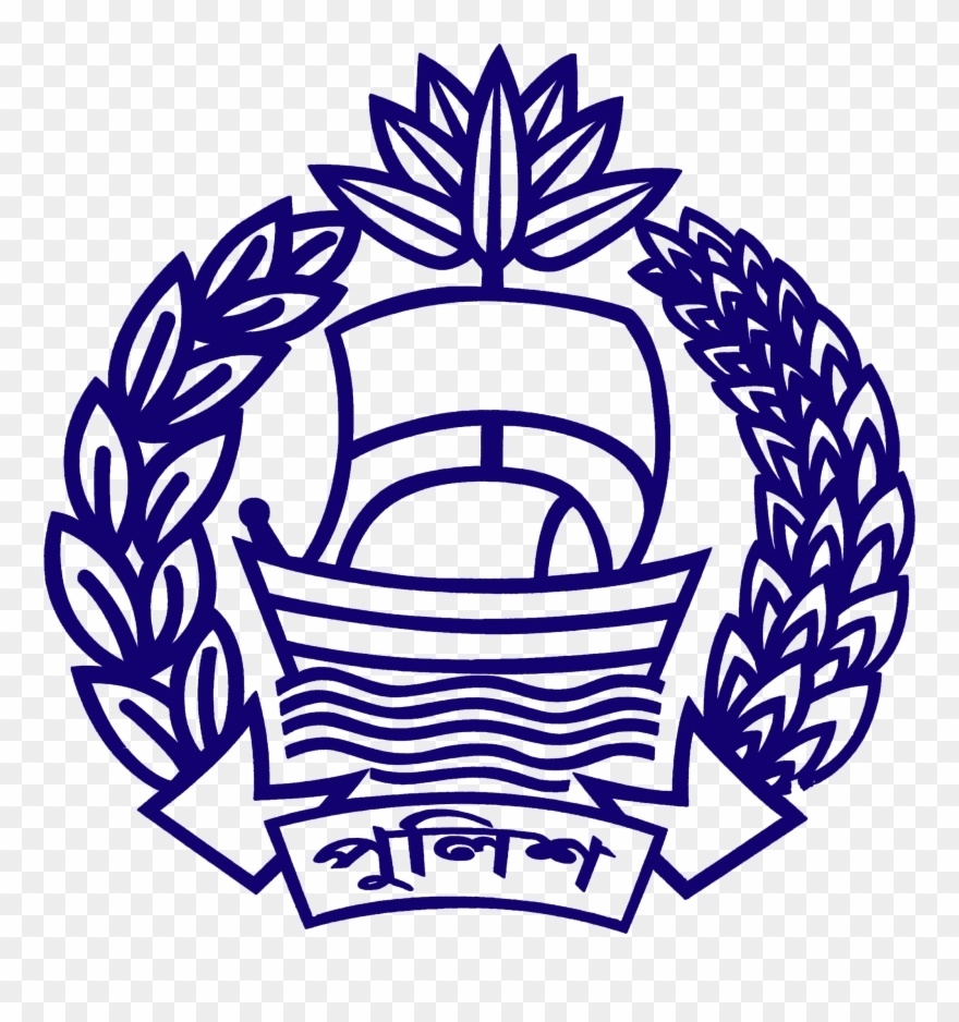 Final Police Logo Blue - Police Week 2019 Bangladesh Clipart