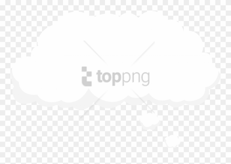 Free Png Clouds Clipart Png Png Image With Transparent - Speech Bubble Png Cloud